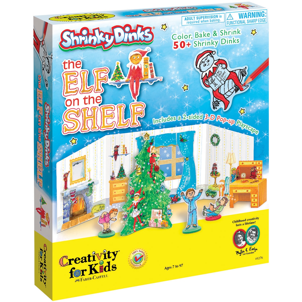 Shrinky Dinks The Elf On The Shelf Kit