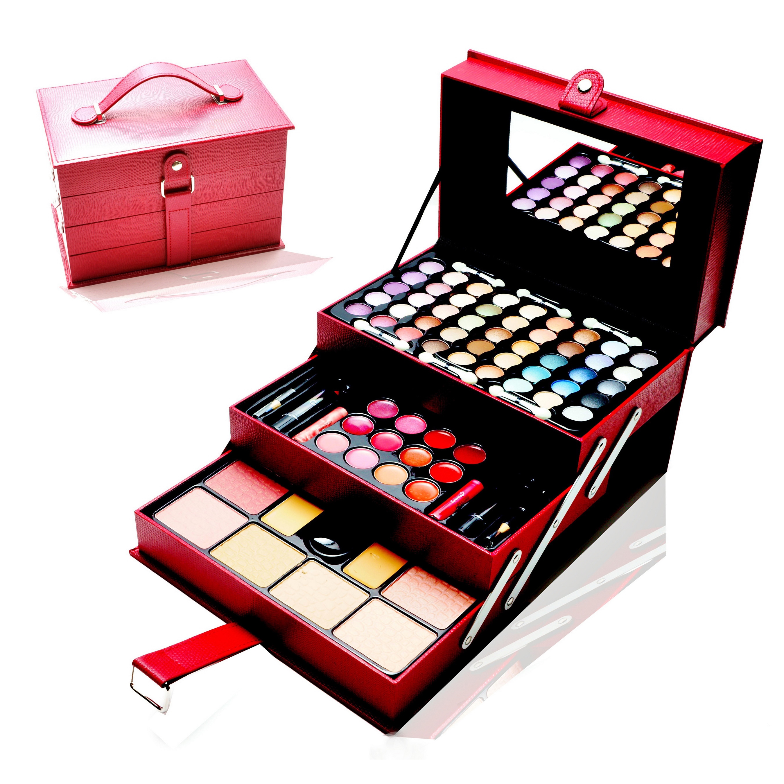 shany carry all trunk professional makeup kit