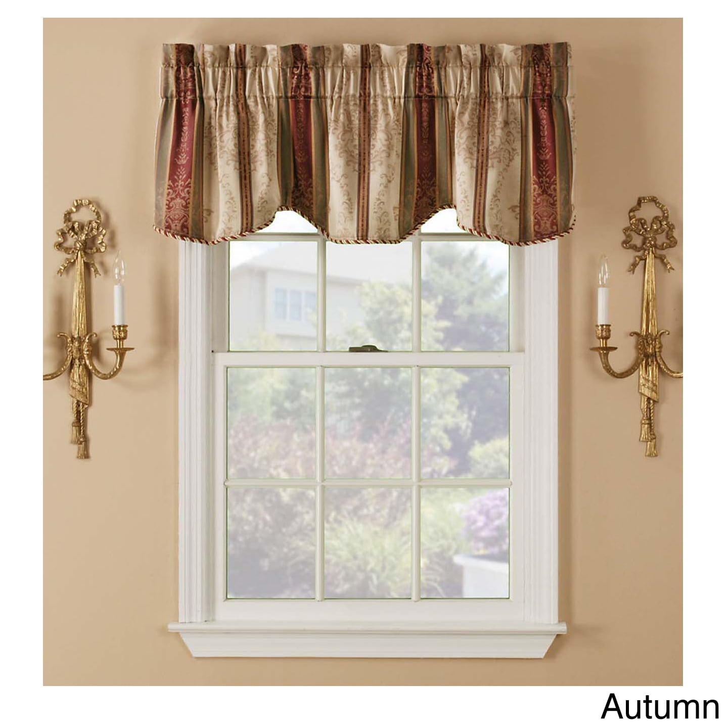 Tuscan Rod Pocket Valance (set Of 2)