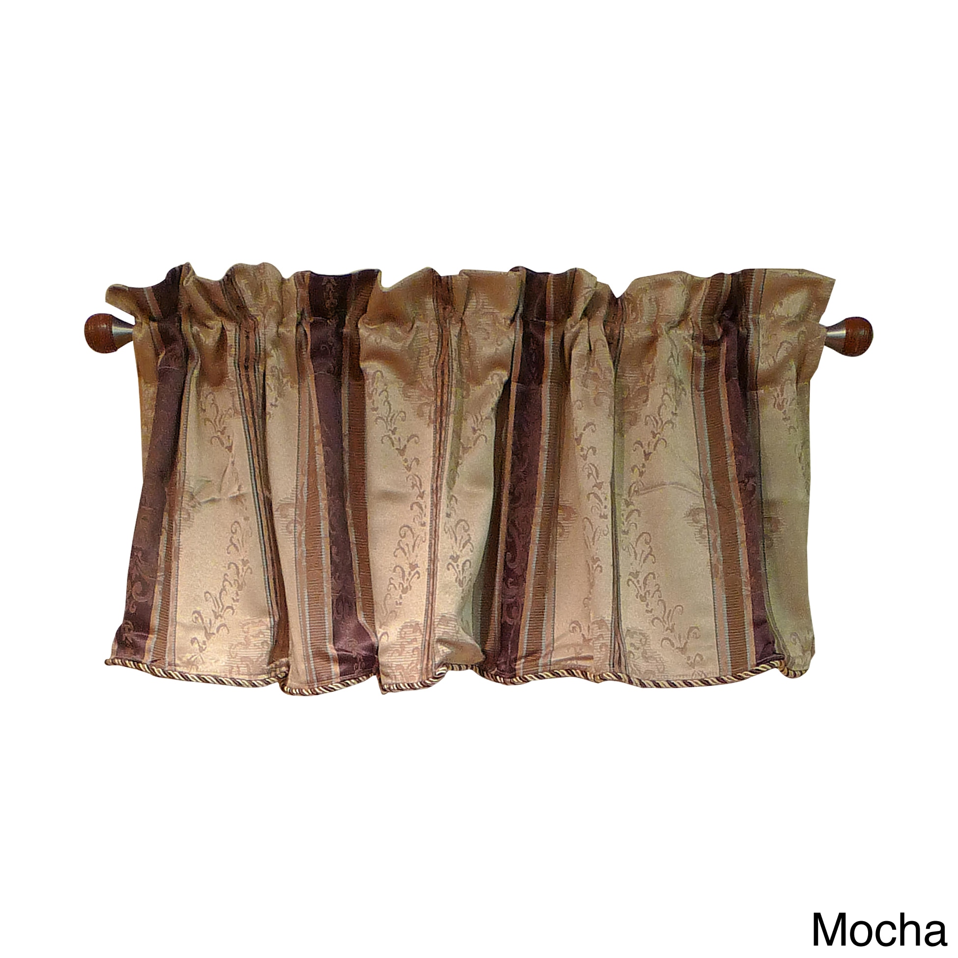 Tuscan Rod Pocket Valance (set Of 2)