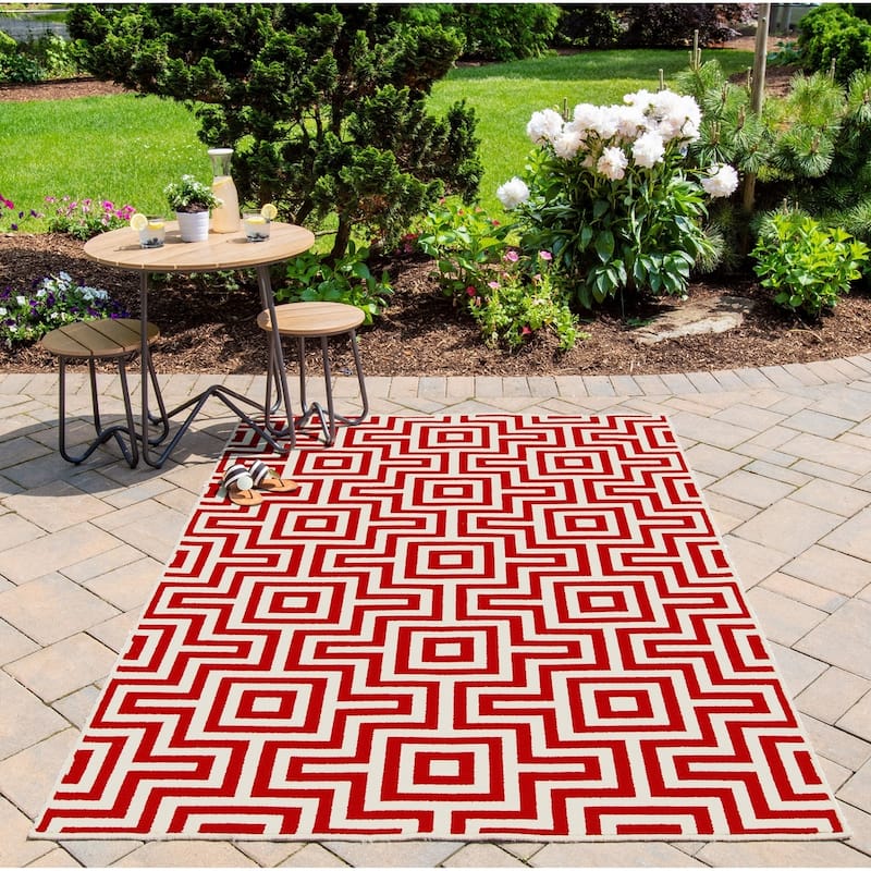 Momeni Baja Retro Indoor Outdoor Rug