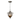 Avery 2-light Antique Brass Pendant