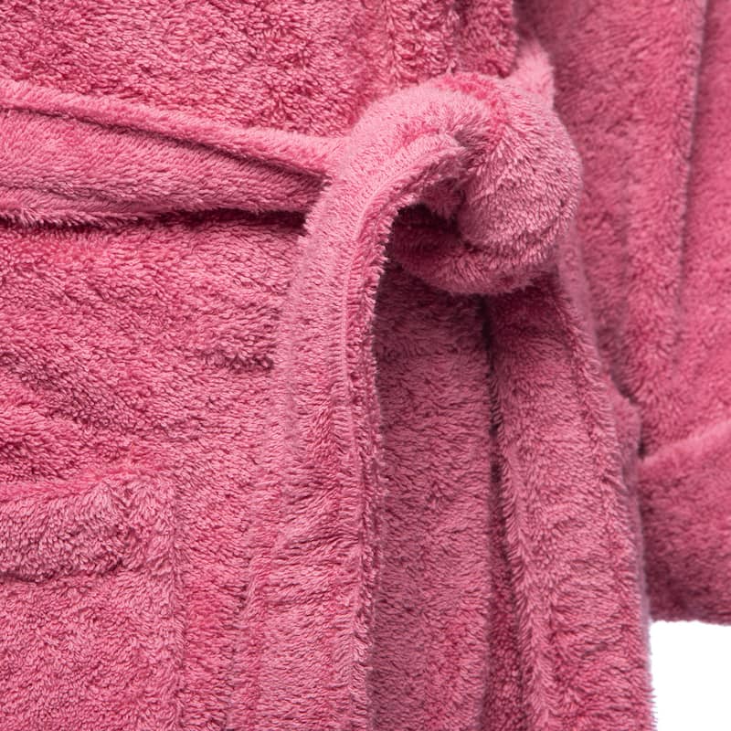 Classic Turkish Cotton Thick Luxurious Shawl Collar Bathrobe