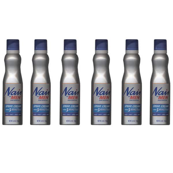 Shop Nair Men S Hair Remover 5 4 Ounce Speed Cream Pack Of 6
