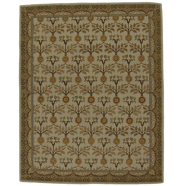 Hand tufted Transitional Wool Area Rug (8' x 10') 7x9   10x14 Rugs