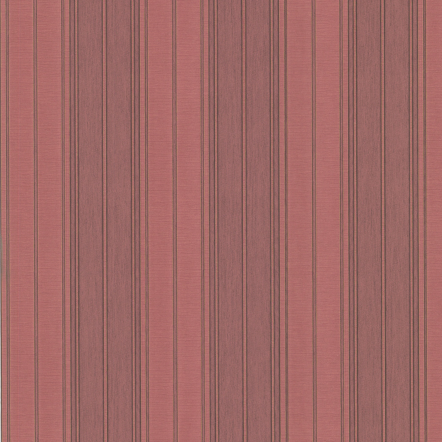 Brewster Burgundy Stripe Traditional Wallpaper