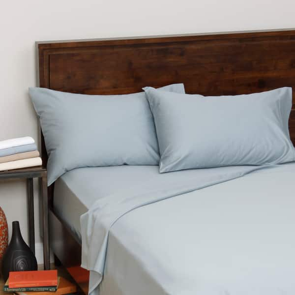 Shop Seacell Cotton Blend Organic Seaweed Sheet Set Overstock