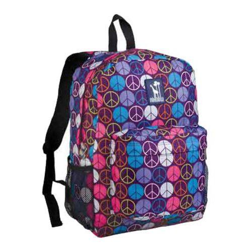 Womens Wildkin Crackerjack Backpack Peace Signs