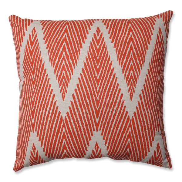 Shop Pillow Perfect Bali Mandarin 18-inch Throw Pillow - Free Shipping ...