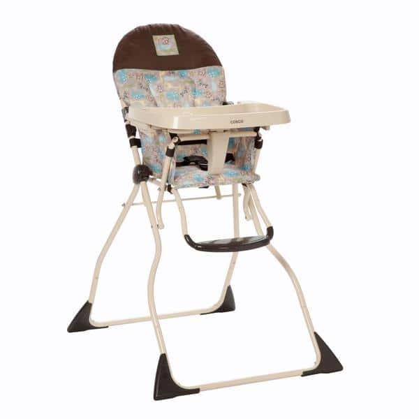 Shop Cosco Slim Fold High Chair In Kontiki Free Shipping Today