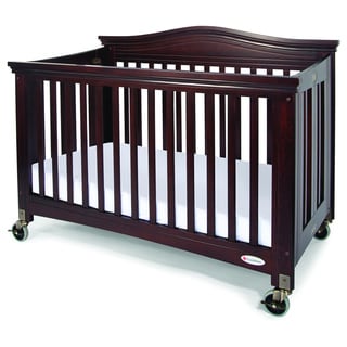 Foundations Royale EasyRoll Fixed-Side Folding Full-Size Crib