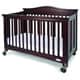 preview thumbnail 1 of 0, Foundations Royale EasyRoll Fixed-Side Folding Full-Size Crib