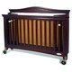 preview thumbnail 2 of 0, Foundations Royale EasyRoll Fixed-Side Folding Full-Size Crib