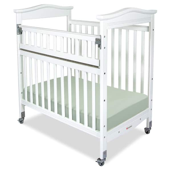 slide 1 of 1, Foundations Biltmore SafeReach Clearview Compact Crib