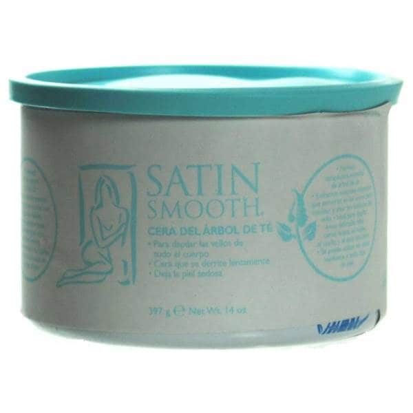 Satin Smooth Tea Tree 14 ounce Wax Satin Smooth Body Hair Removal