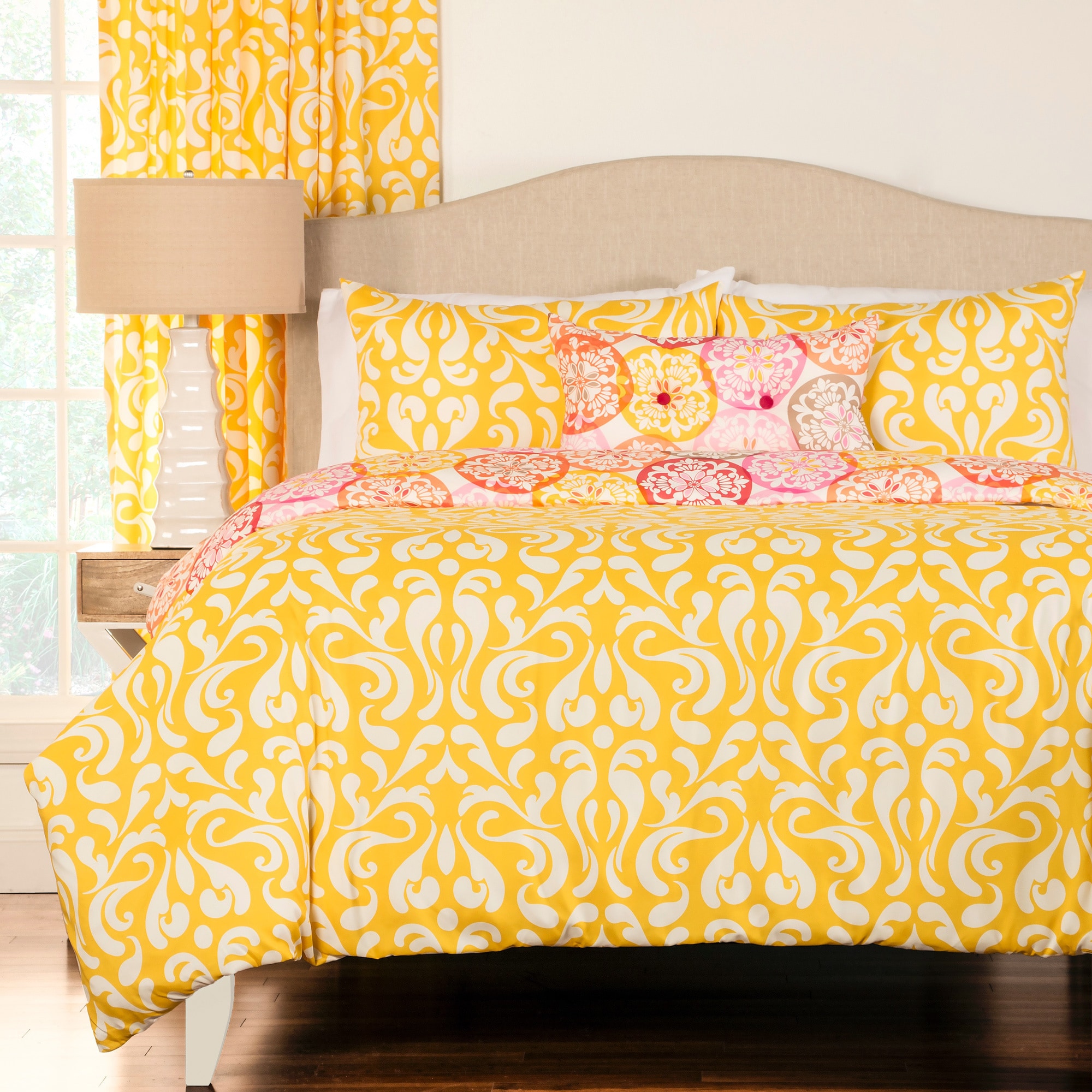 Porch & Den Bogard 4-piece Reversible Duvet Cover Set