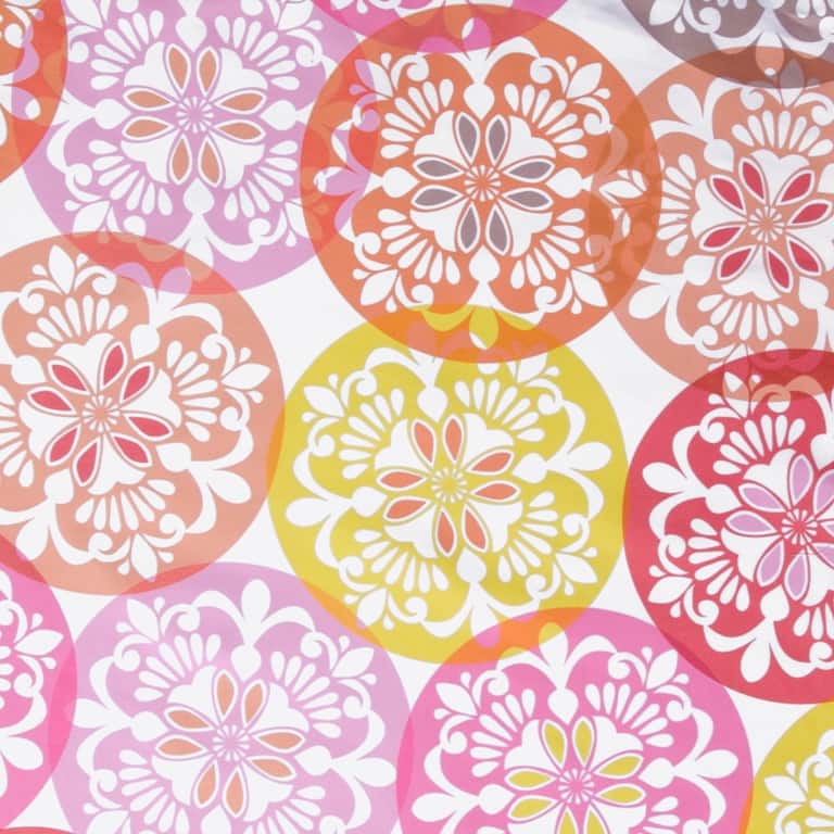 Porch & Den Bogard 4-piece Reversible Duvet Cover Set - Orange