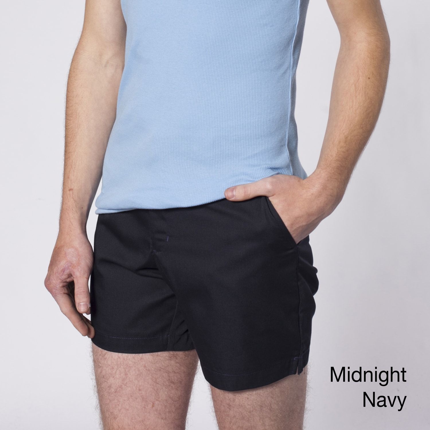 American Apparel Mens Welt Pocket Shorts