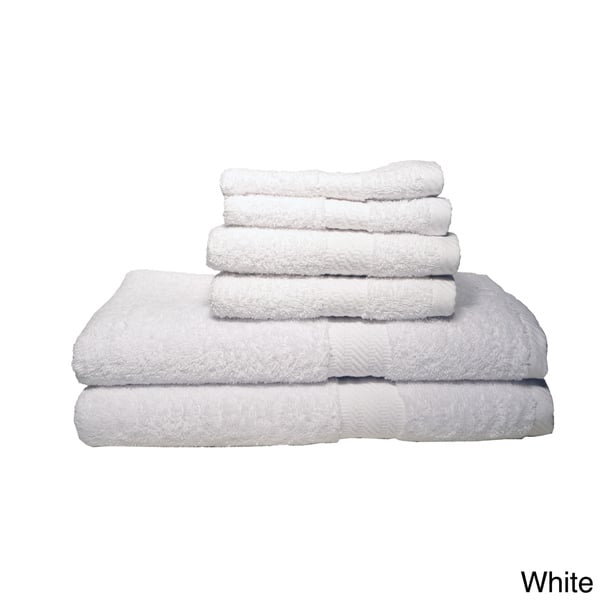 Martex 6-Piece Ringspun Cotton Towel Set In Teal