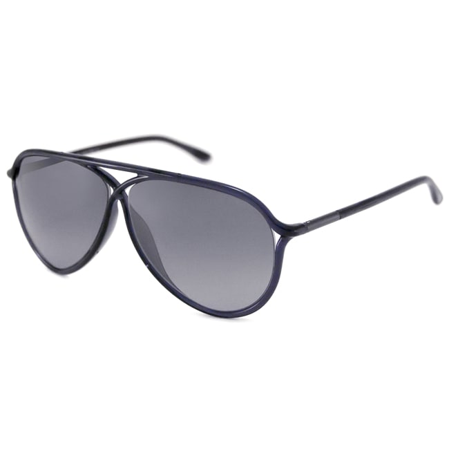 Tom Ford Mens Tf0206 Maximillion Blue Aviator Sunglasses