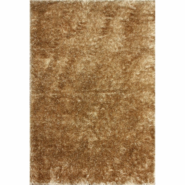 nuLOOM Sparkle Plush Copper Shag Rug (6' 7 x 9') Nuloom 5x8   6x9 Rugs