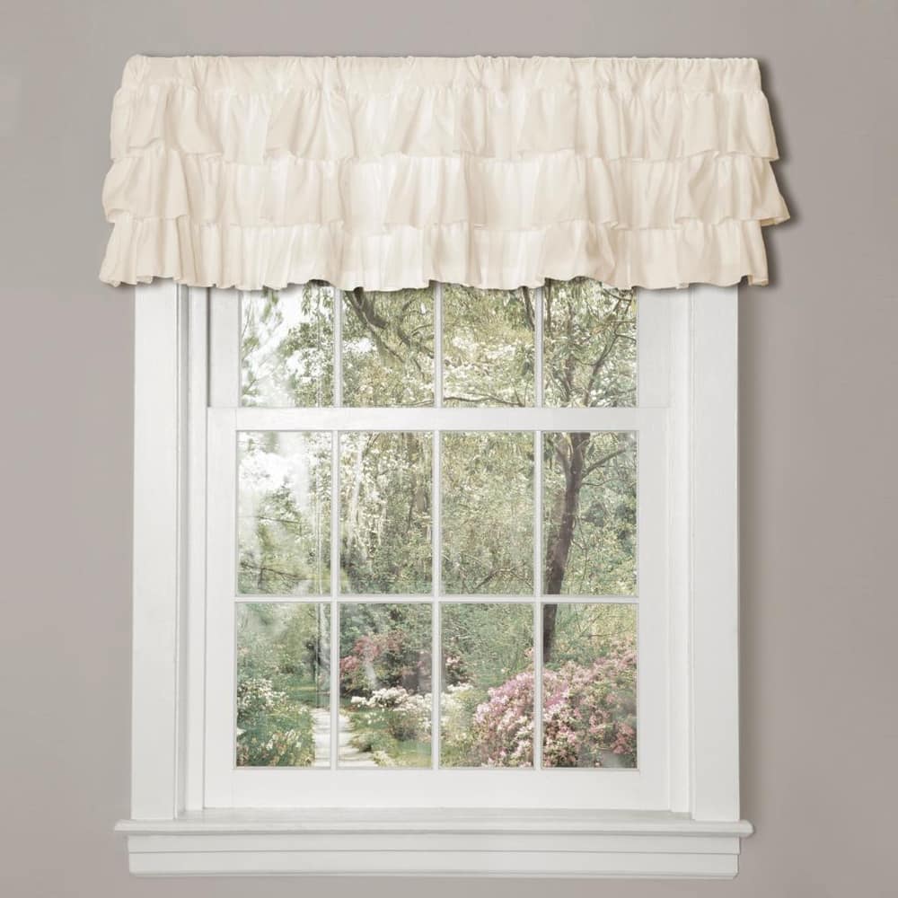 Gracewood Hollow Quist Ruffled Valance
