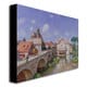 Alfred Sisley 'The Bridge at Moret 1893' Canvas Art - Multi - Free ...