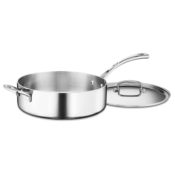 Cuisinart French Classic Tri Ply Stainless 5 1/2 Quart Saute Pan Pots/Pans