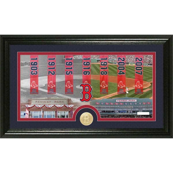 Boston Red Sox 'Traditions' Minted Coin Panoramic Photo Mint Highland Mint Coins