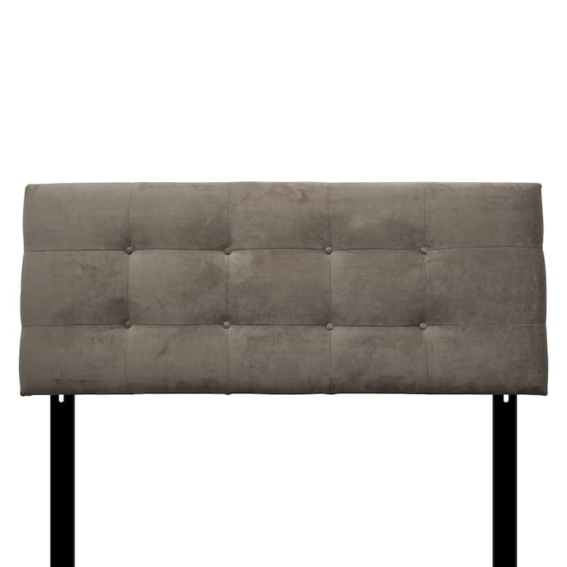 8-button Tufted Diva Driftwood Headboard - Queen