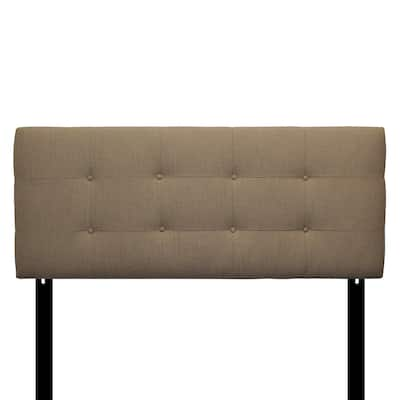 8-button Tufted Arcadia Pebble Headboard