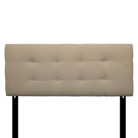 8-button Tufted Arcadia Natural Headboard