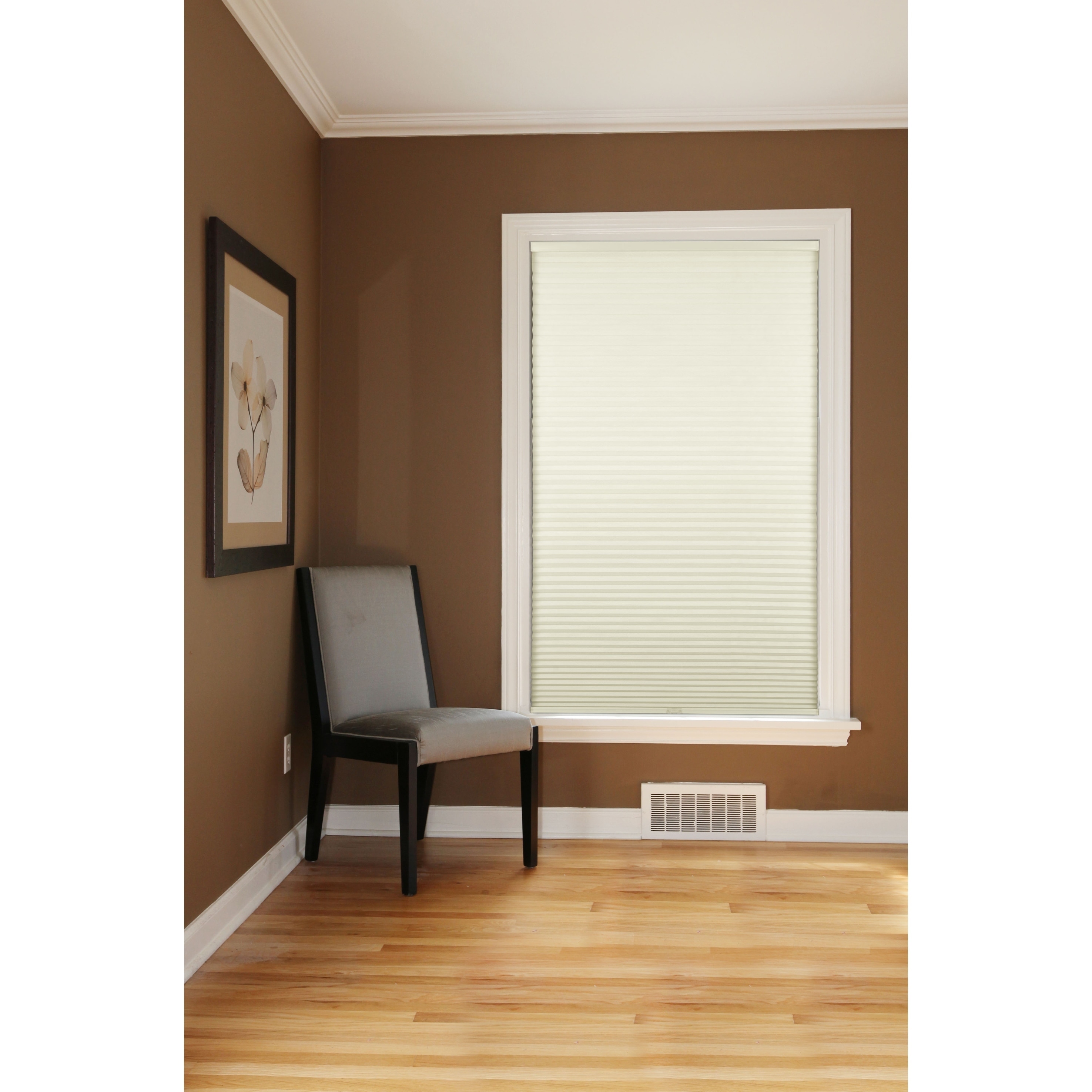 Achim Cordless GII Deluxe Sundown 1 Room Darkening Mini Blind, Black, 46 inch Wide