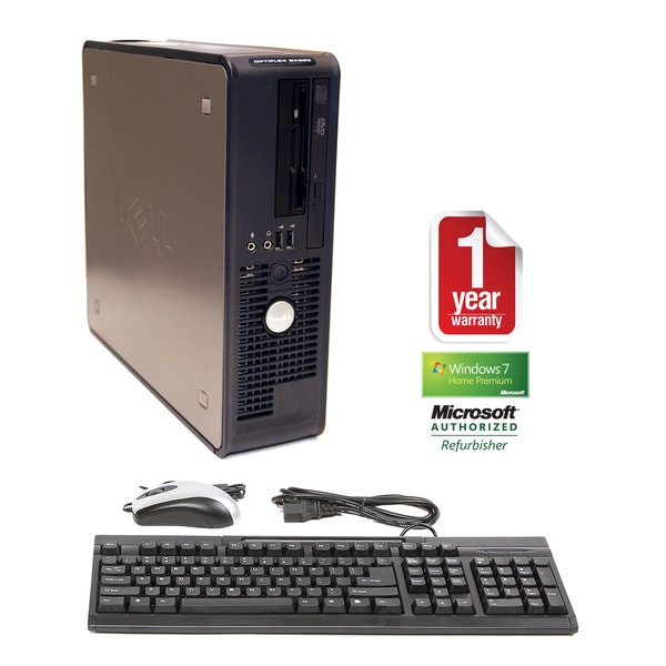 Dell OptiPlex GX620 3.2GHz 2GB 160GB Win 7 Small Form Factor Computer