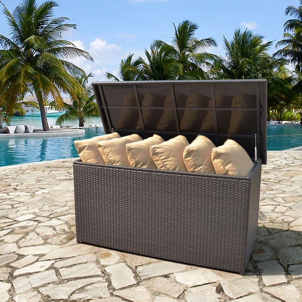 Outdoor Cushion Storage Seat Box Sirio Outdoor Benches
