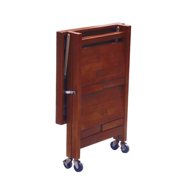 Oasis Concepts All Wood Purpose Folding Kitchen Island Oasis Concepts All Wood Purpose