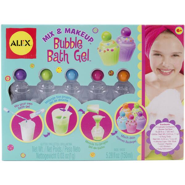 Mix & Make Up Bubble Bath Gel Kit Bed Bath & Beyond 8123153