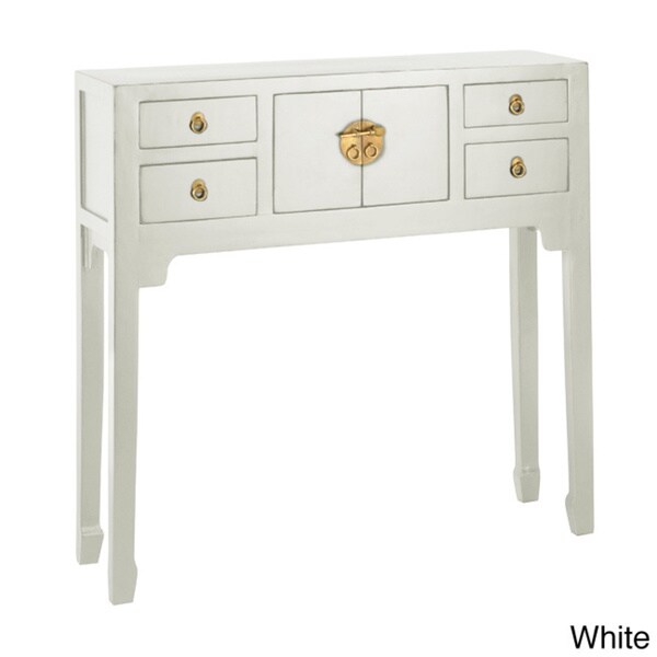 dunelm console table white