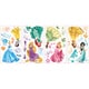 preview thumbnail 2 of 1, Disney Princess Royal Debut Peel and Stick Wall Decals