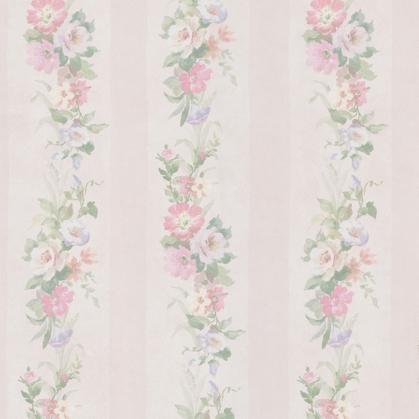 Off White Flower Wallpaper