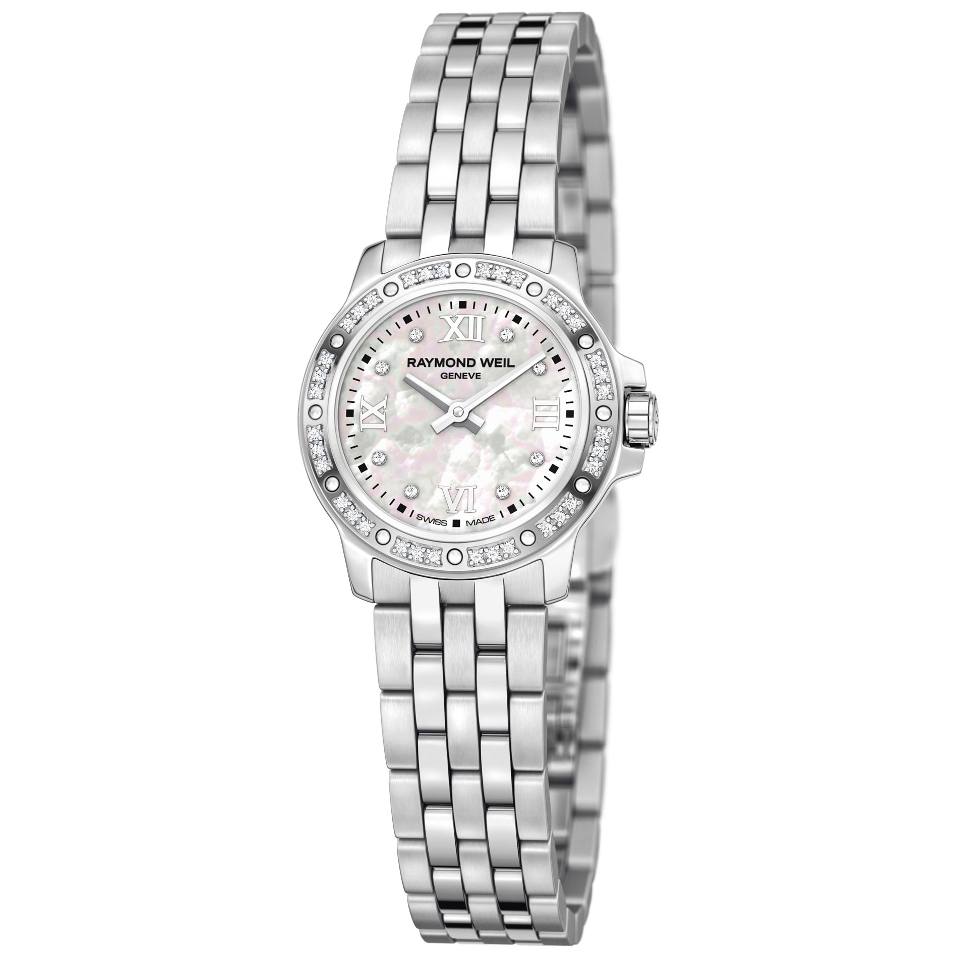 raymond weil mother of pearl watch