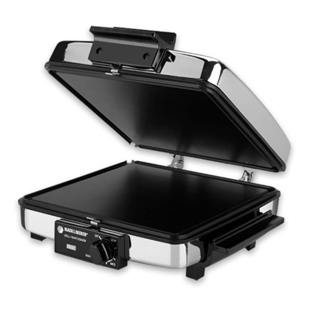 Black & Decker 3-in-1 Grill, Griddle Waffle Maker