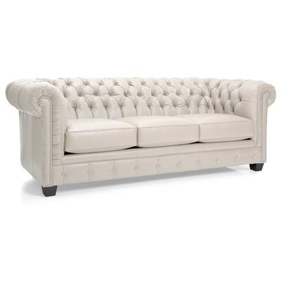 Buy Off White Leather Sofas Couches Online At Overstock Our