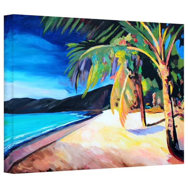 Markus Bleichner 'Magen's Bay St.Thomas Virgin Islands' Gallery Wrapped ...