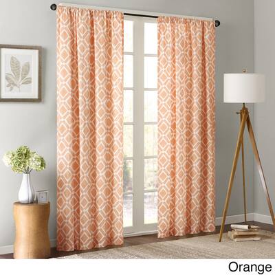 Buy Orange Geometric Curtains Drapes Online At Overstock Our