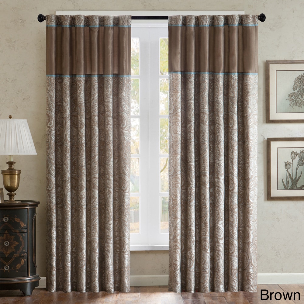 Madison Park Whitman Curtain Panel Pair