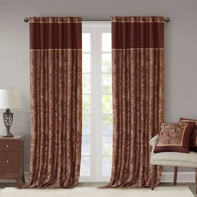 Buy Red Paisley Curtains Drapes Online At Overstock Our Best
