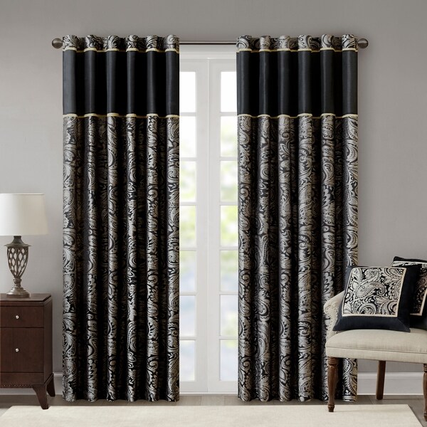 Shop Madison Park Whitman Curtain Panel Pair Free Shipping On Orders