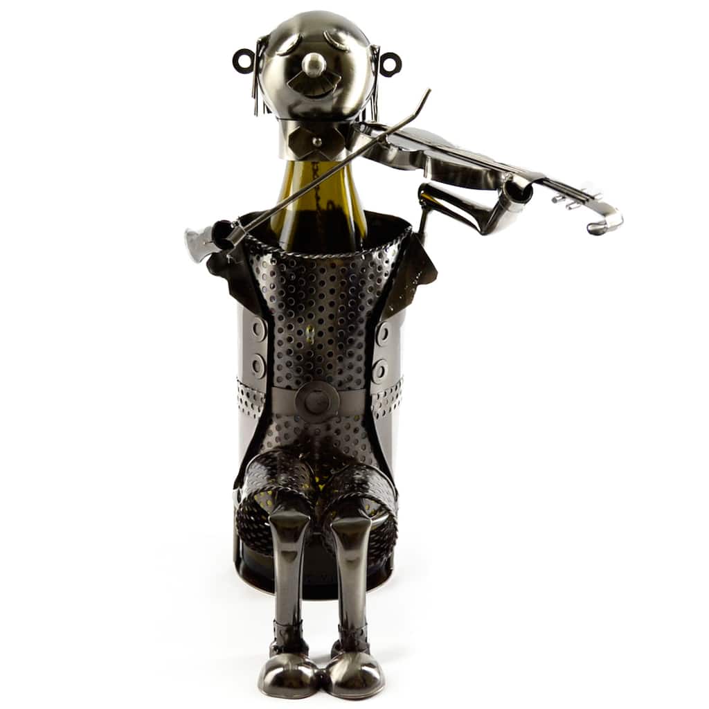 Wine Bottle Holder Violinist Wine Caddy