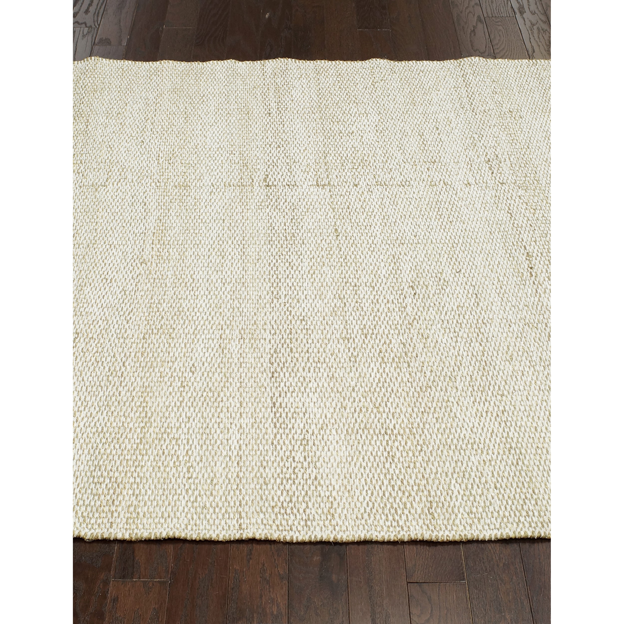 Nuloom Flatweave Textured White Seagrass Rug (5 X 8)